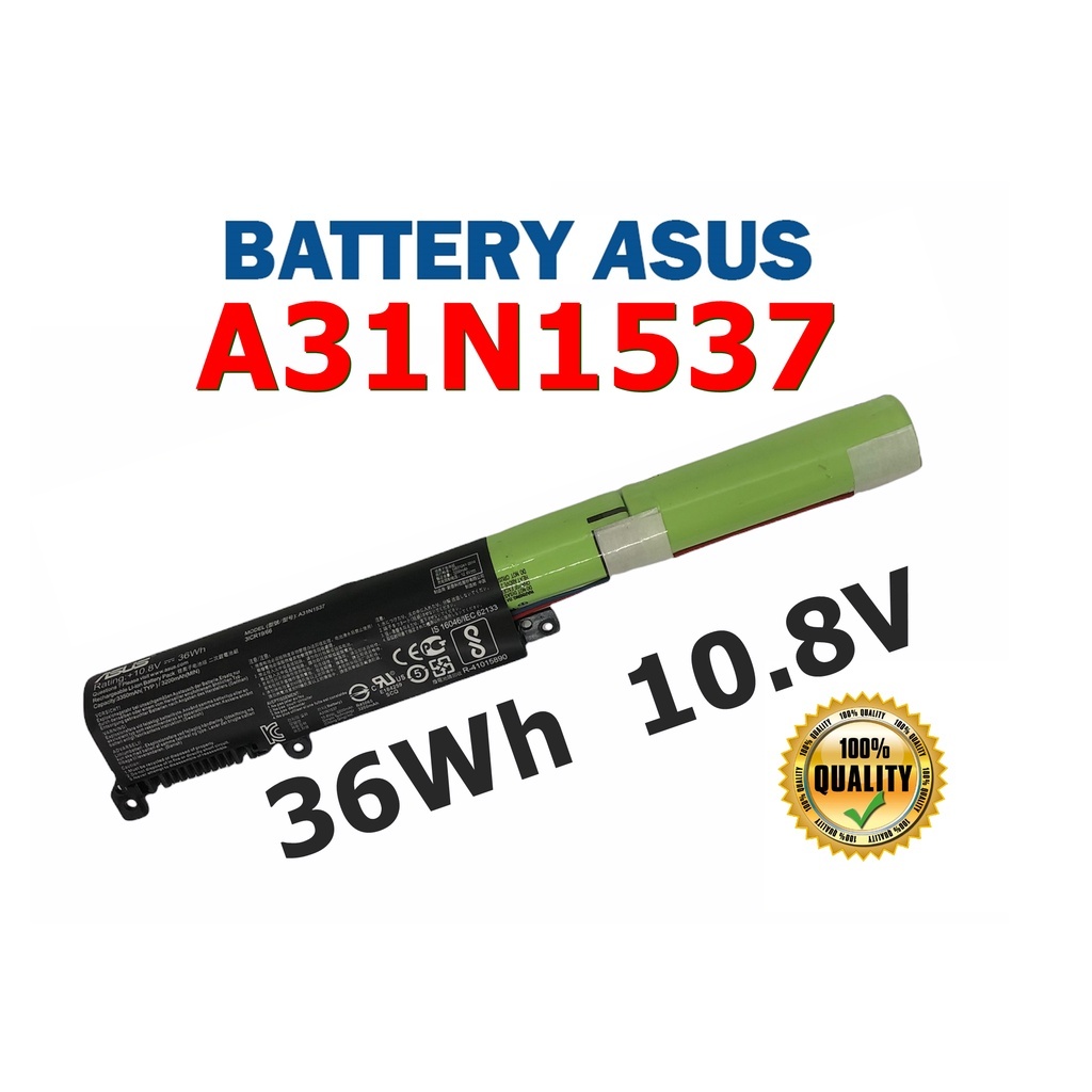 ASUS แบตเตอรี่ A31N1537 ของแท้ (สำหรับ K441UA X441U X441SA X441SC X441UA X441UA K441U X441NC X441N )
