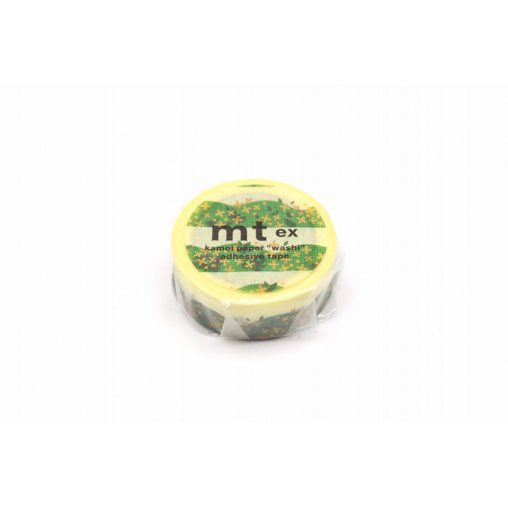 mt masking tape fragrant olive (MTEX1P218) / เทปตกแต่งวาชิ ลาย fragrant olive แบรนด์ mt masking tape จากประเทศญี่ปุ่น