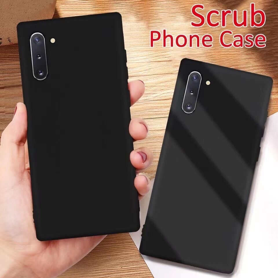 เคสมือถือ ซัมซุง โน้ต10 Case Samsung Note10 เคสซิลิคอนดำ นิ่ม TPU Shockproof ส่งจากไทย
