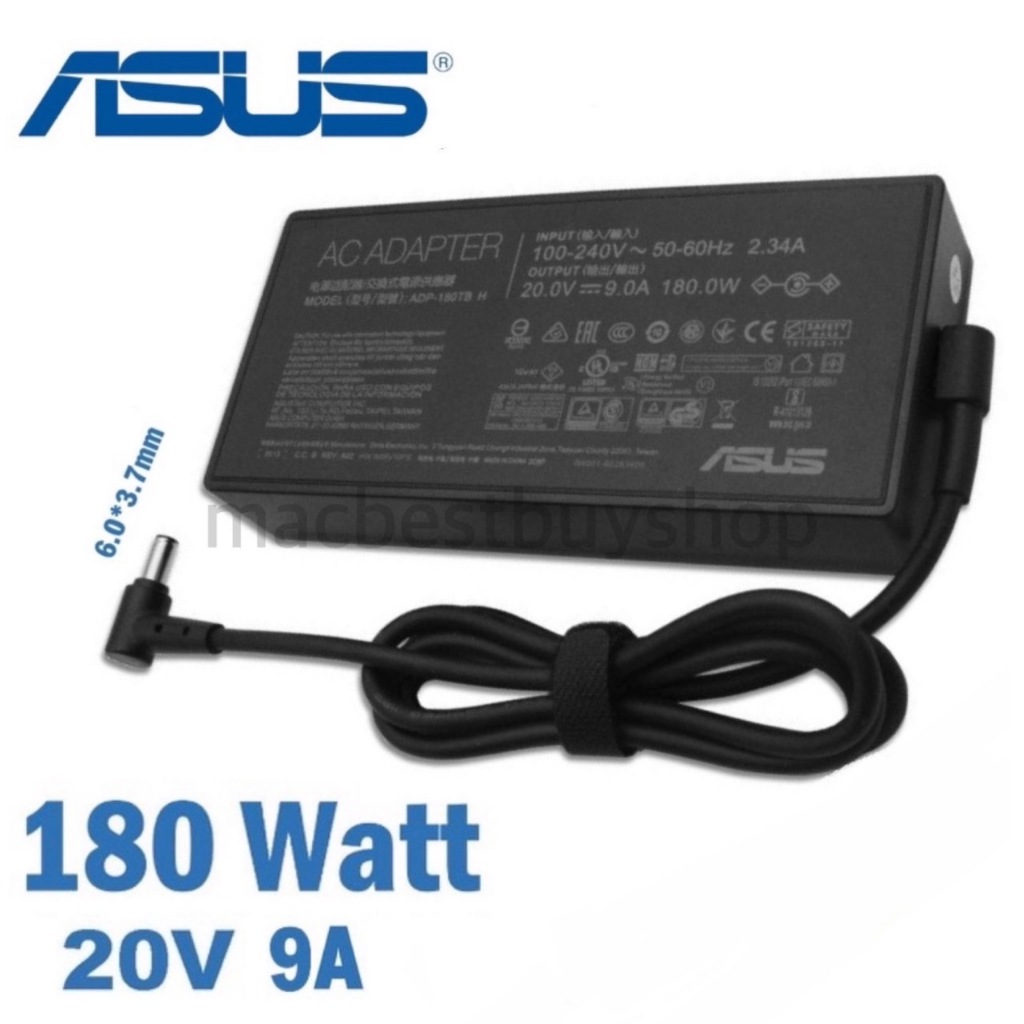 Asus  Adapter 20V/9A 180W  6.0*3.7mm อะแดปเตอร์ สายชาร์จ เอซุส
