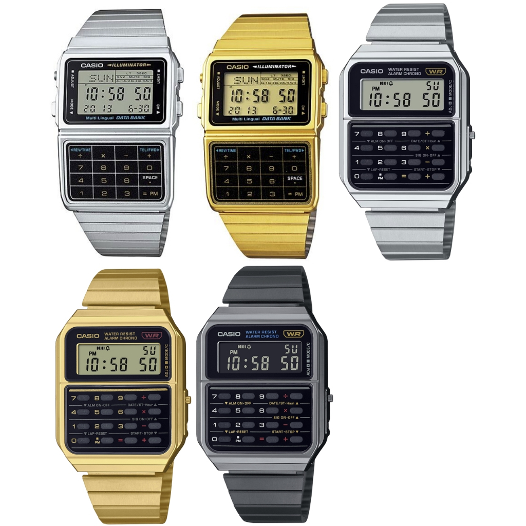 แท้ cmg Casio Data Bank รุ่น DBC-611 DBC-611G  Ca500 CA-500 CA-500WE  DBC-32-1A  (กล่องดำ) ของแท้ รั