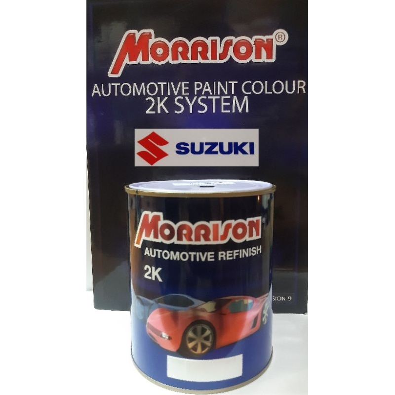 สีพ่นรถยนต์ MORRISON 2K สี SUZUKI ขนาด 1 ลิตร