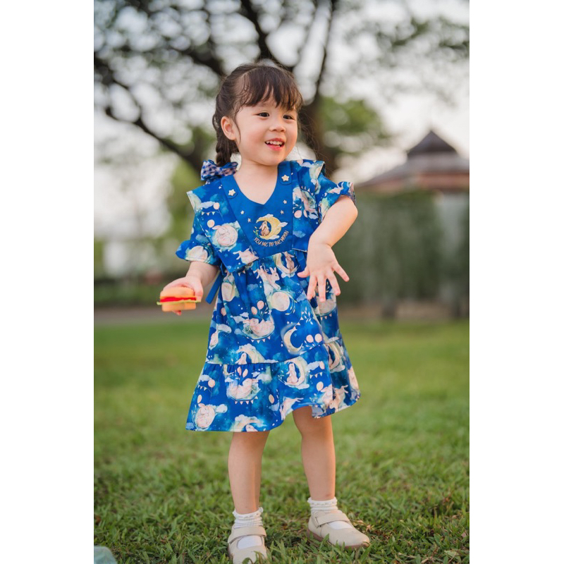 ชุดเด็กแบรนด์ tiny whale baby size 9-12(used)