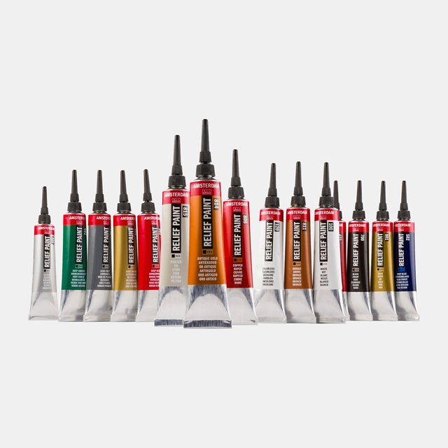 Amsterdam Relief Paint 20 ml. I สีอะคริลิคสำหรับตัดเส้น