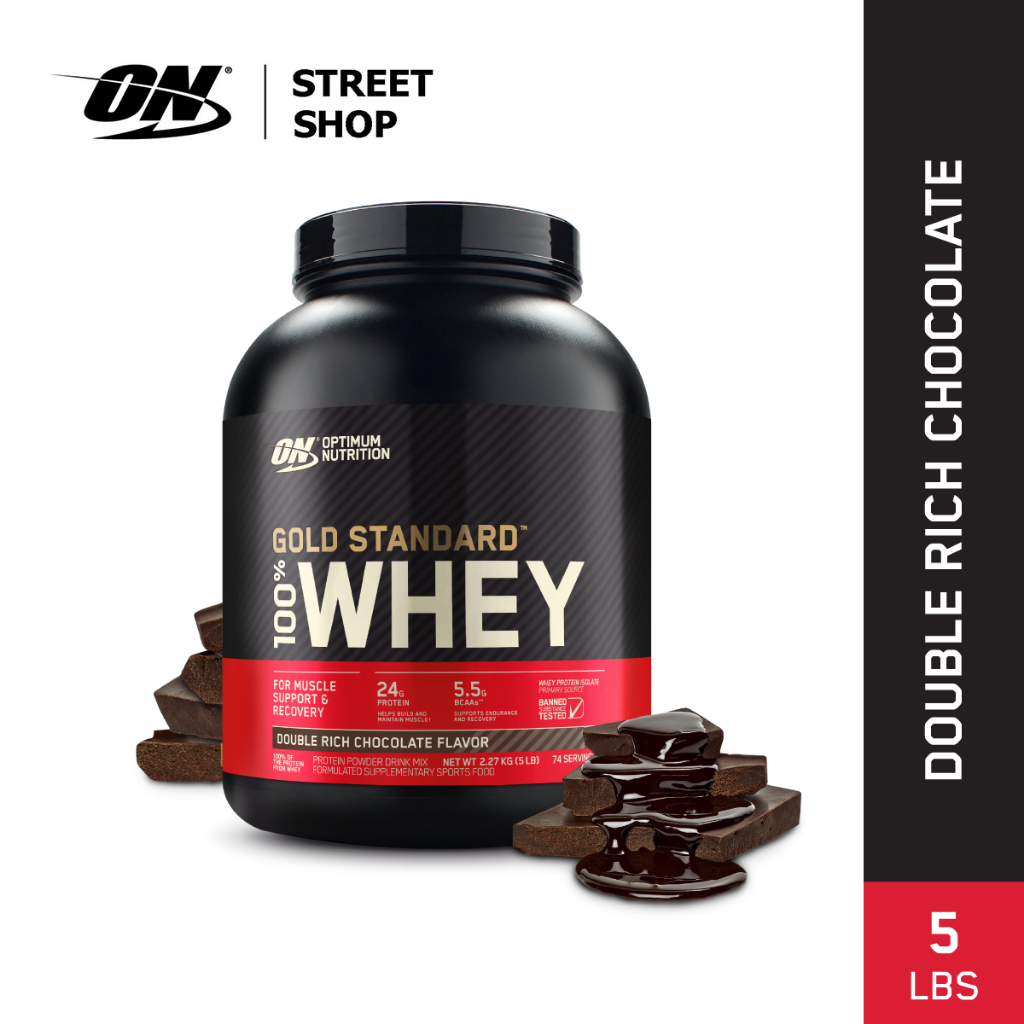 Optimum Nutrition - Gold Standard 100% Whey Protein 5Lbs, 2.27kg