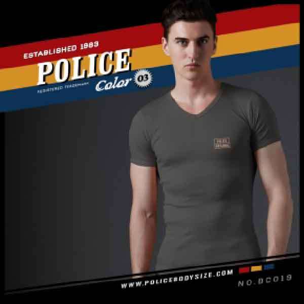 เสื้อยืด Police Bigsize ทรง SlimFit BC019
