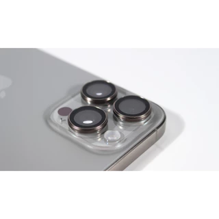 Focus IRON TITANIUM MATTE แหวนกันรอย เลนส์กล้อง สำหรับ iPhone 17 17Air 17Pro 17ProMax 16/Plus/Pro/ProMax 15