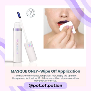 พร้อมส่ง WONDERSKIN — Wonder Blading Lip Stain Masque