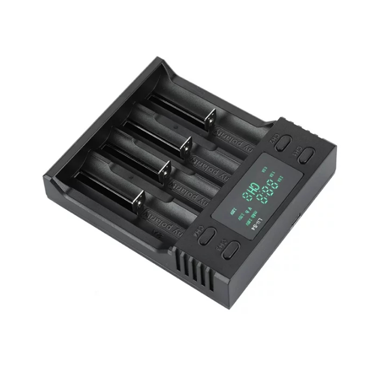 LiitoKala Lii-S4 เครื่องชาร์จถ่าน รางชาร์จ 1.2v 3.7v 4 ช่อง ชาร์จไว ตัดไฟเอง รองรับถ่าน AA / AAA