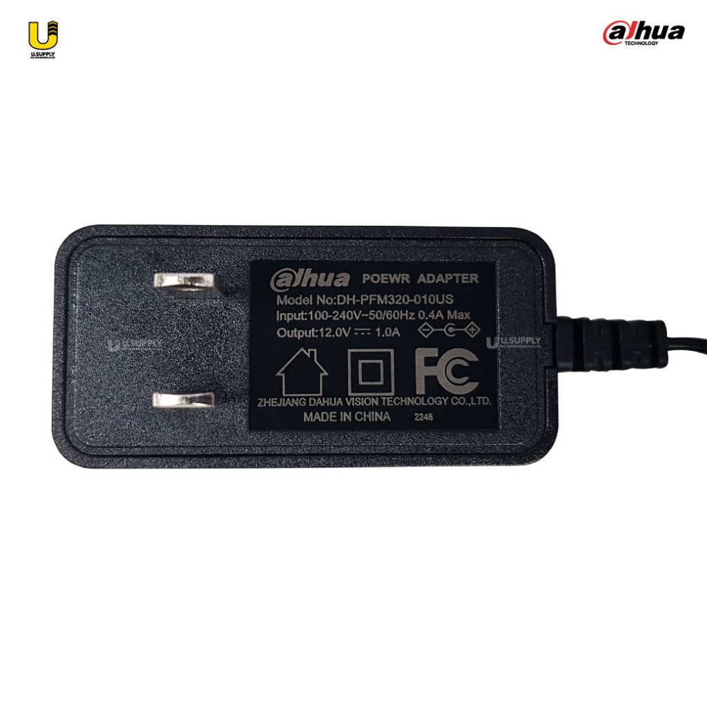 [4.4]มีส่งด่วน!! Adapter อะเเดปเตอร์ 12V1A Dahua รุ่น DH-PFM320-010US สายชาร์จกล้องวงจรปิด ราคา ถูกที่สุด ดีลบีเคเค แกลเลอรีภาพที่ 5