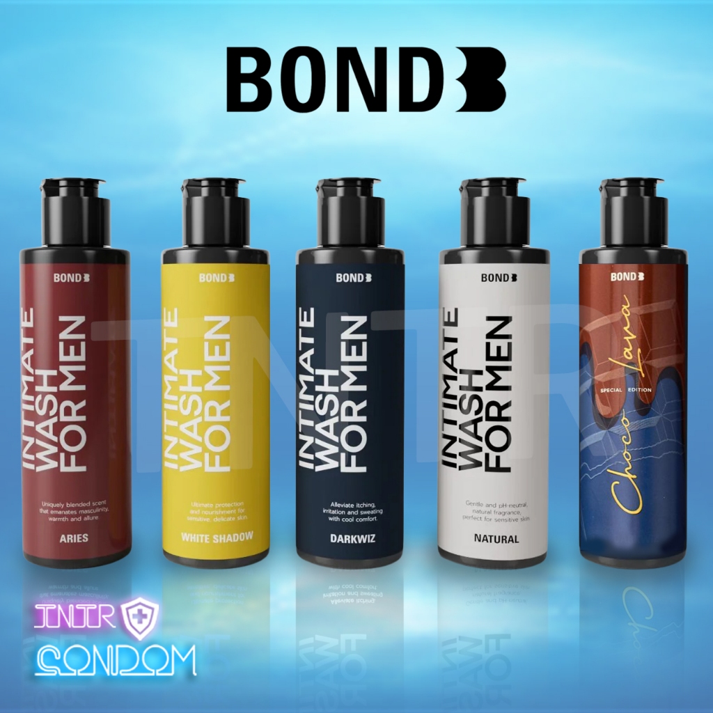 BOND Wash เจลทำความสะอาดจุดซ่อนเร้นชาย (130ml,45ml,10ml)