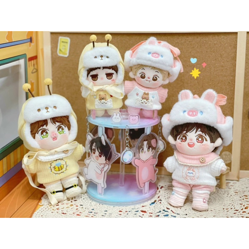 ชุดตุ๊กตา 20 cm + รองเท้า 15-20 cm พร้อมส่ง‼️