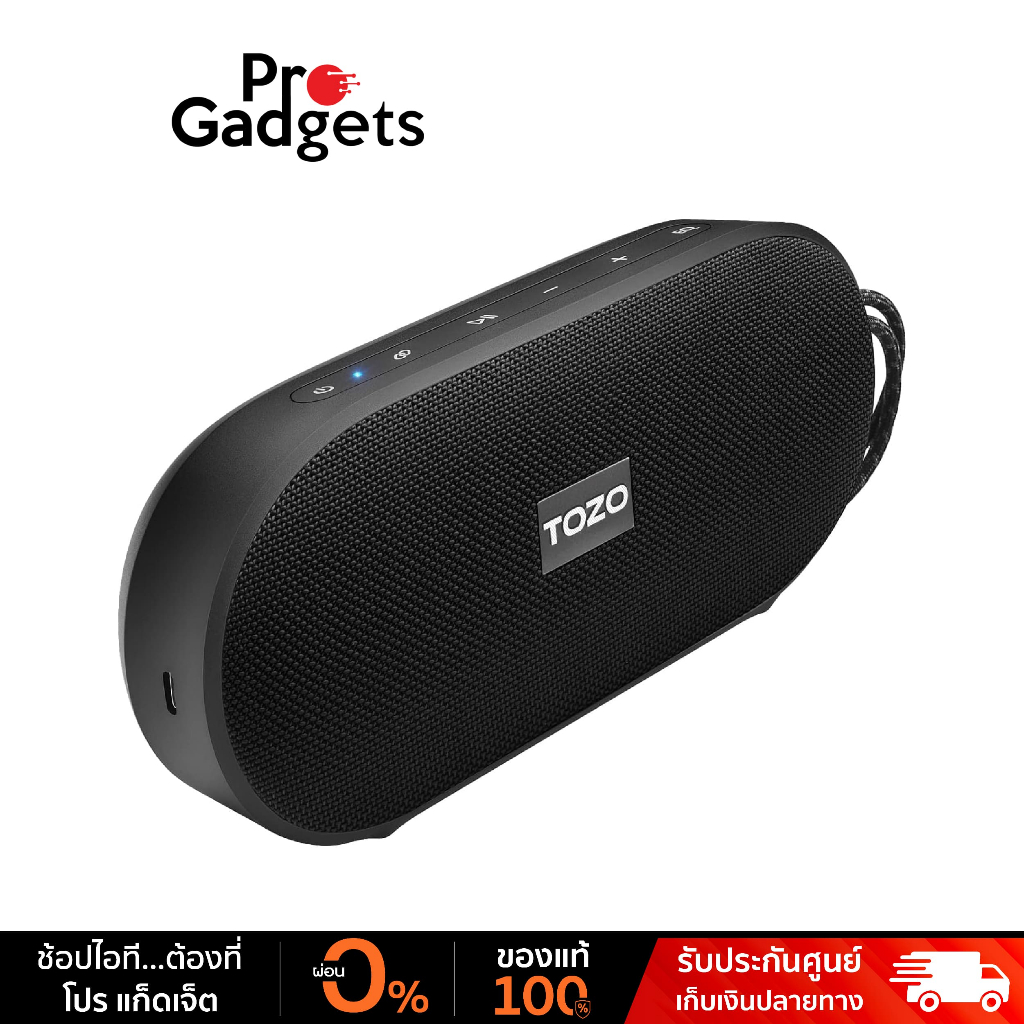Tozo PA1 Bluetooth Speakers Black ลำโพงบลูทูธ