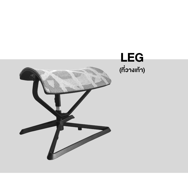 Ergohuman Thailand อุปกรณ์เสริมเพื่อสุขภาพ LEGที่รองขา