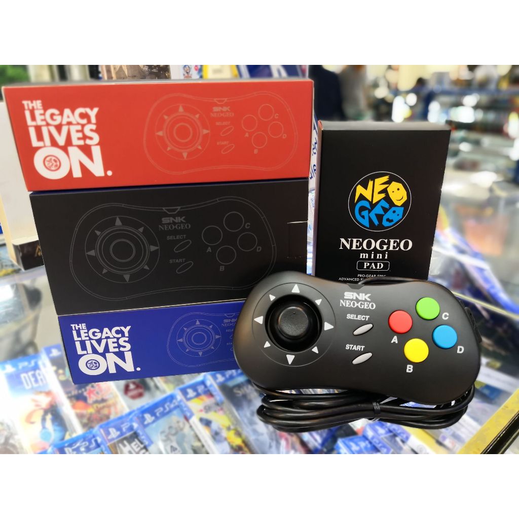 [ย้อนเล่นเกมส์วัยเด็กครับ]เครื่องเล่นเกม NEO GEO MINI (JAP/ENG/CH/KR) ปรับได้ 5ภาษา ต่อจอยนอกออก tv ได้ - รูปที่ 2