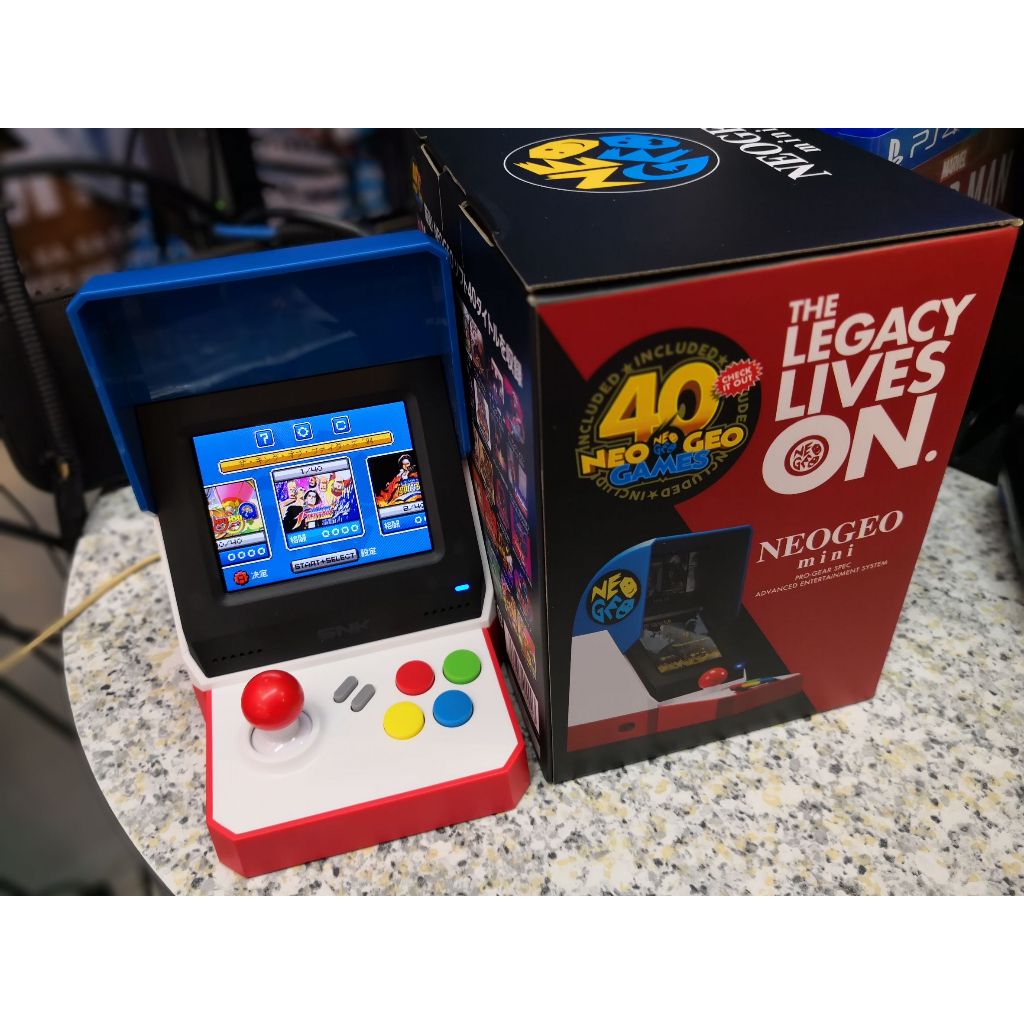 [ย้อนเล่นเกมส์วัยเด็กครับ]เครื่องเล่นเกม NEO GEO MINI (JAP/ENG/CH/KR) ปรับได้ 5ภาษา ต่อจอยนอกออก tv ได้ - รูปที่ 3
