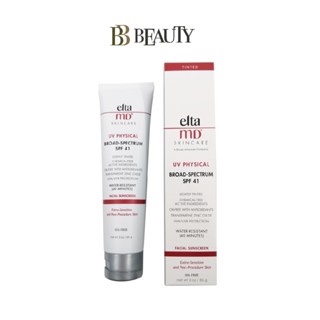 EltaMD UV Physical Water-Resistant Facial Sunscreen SPF 41 (Tinted) 85g (Elta MD)