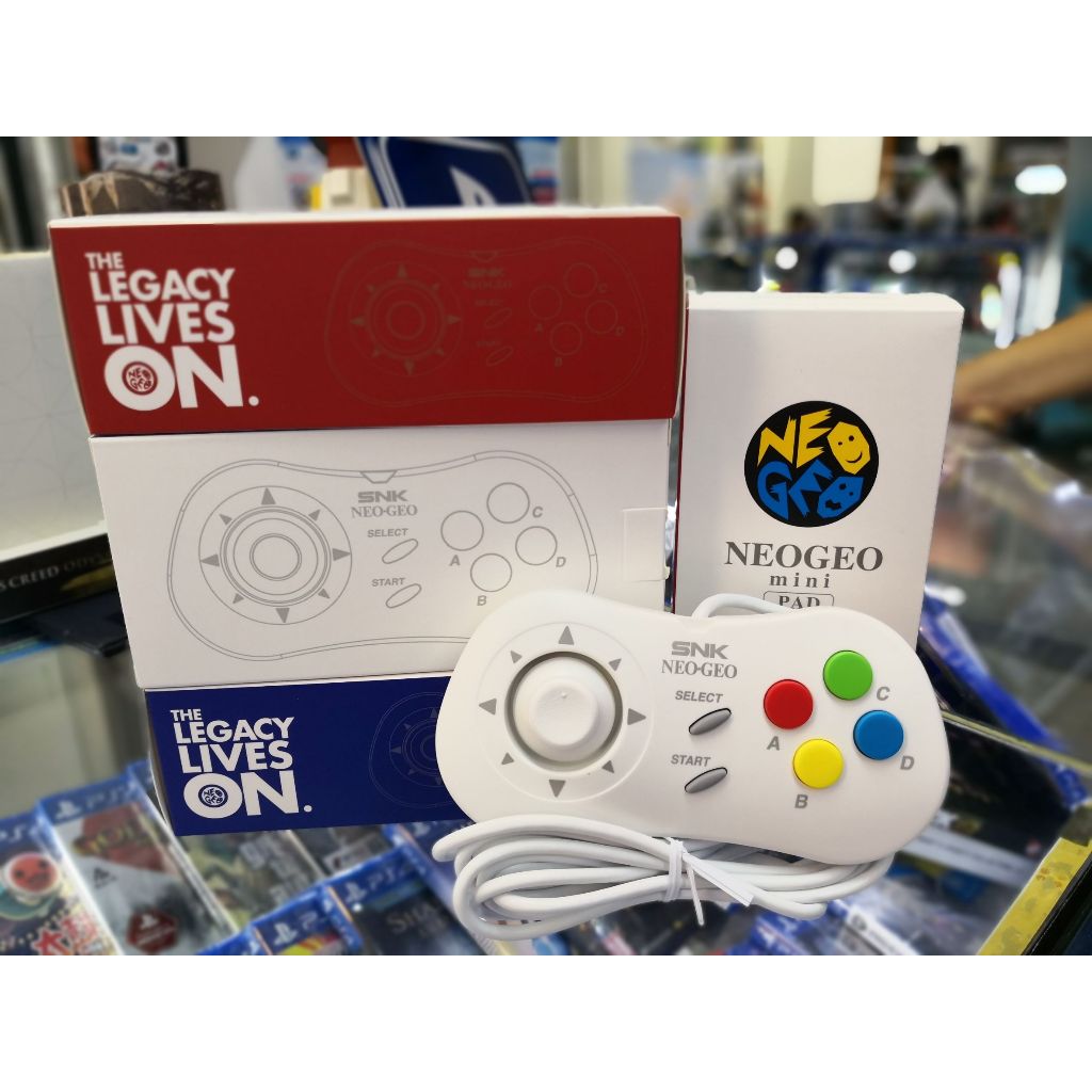 [ย้อนเล่นเกมส์วัยเด็กครับ]เครื่องเล่นเกม NEO GEO MINI (JAP/ENG/CH/KR) ปรับได้ 5ภาษา ต่อจอยนอกออก tv ได้ - รูปที่ 4