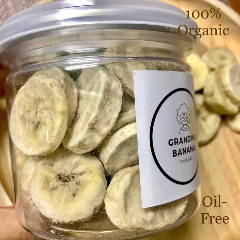 *ฟาร์มกล้วยหอมมาเอง* กล้วยหอมทอง Organic Thailand กล้วยอบกรอบ Freeze-Dried Banana เกรดส่งออกญี่ปุ่น 