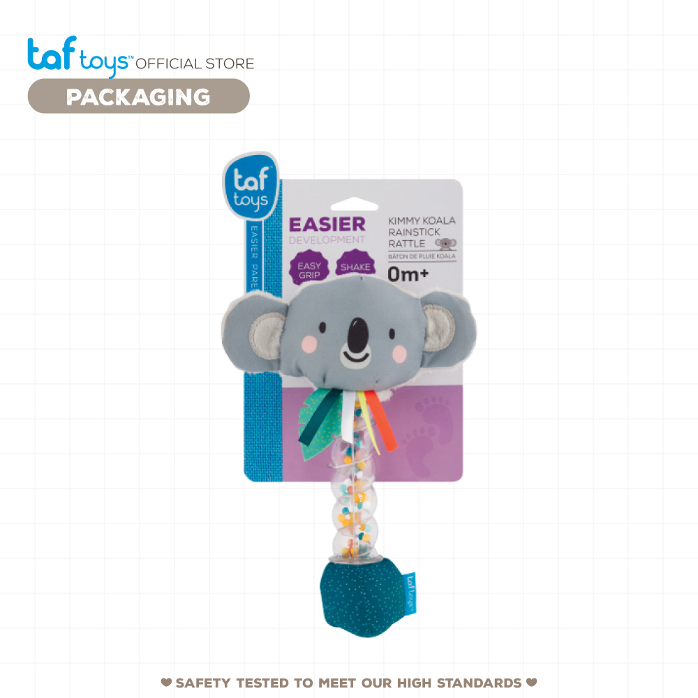 Taf Toys ของเล่นเขย่ามีเสียง Koala Rainstick Rattle ของเล่นเสริมพัฒนาการ 0-3 ขวบ รูปที่ 8