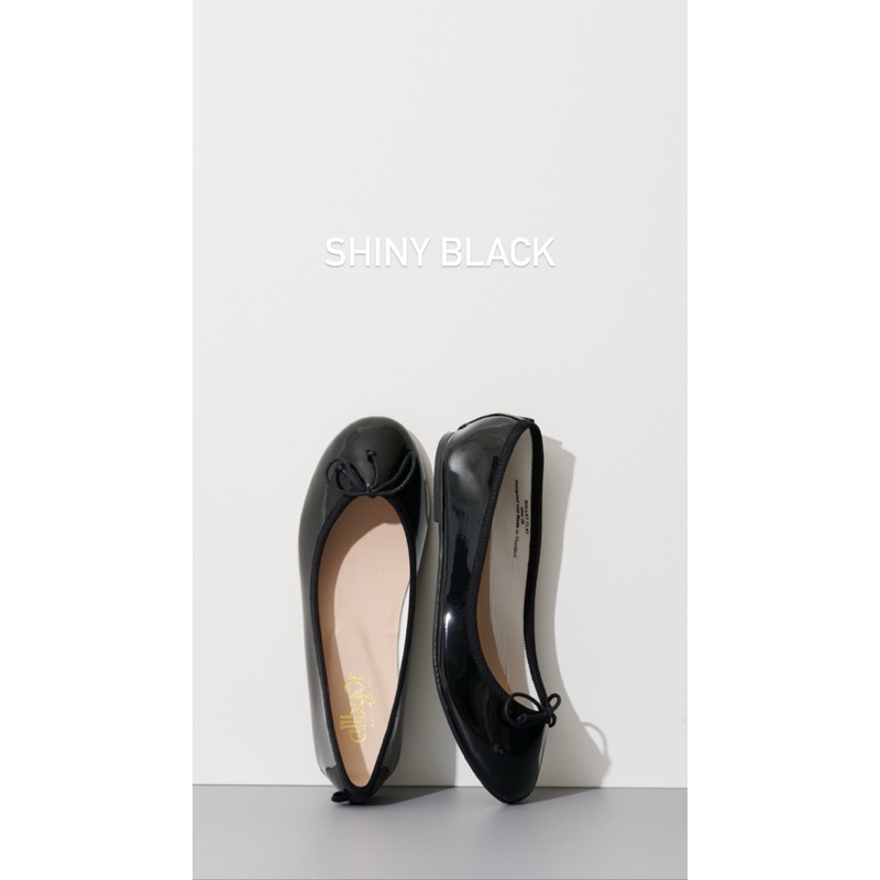 Ballet flat - Shiny black #allbyor
