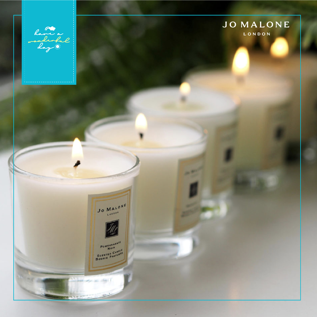 🇬🇧 Jo Malone เทียนหอมแสนจิ๋ว กลิ่น English Pear & Freesia  ความสดชื่นของลูกแพร์ขนาดพกพา 5g สูง 1.5 น