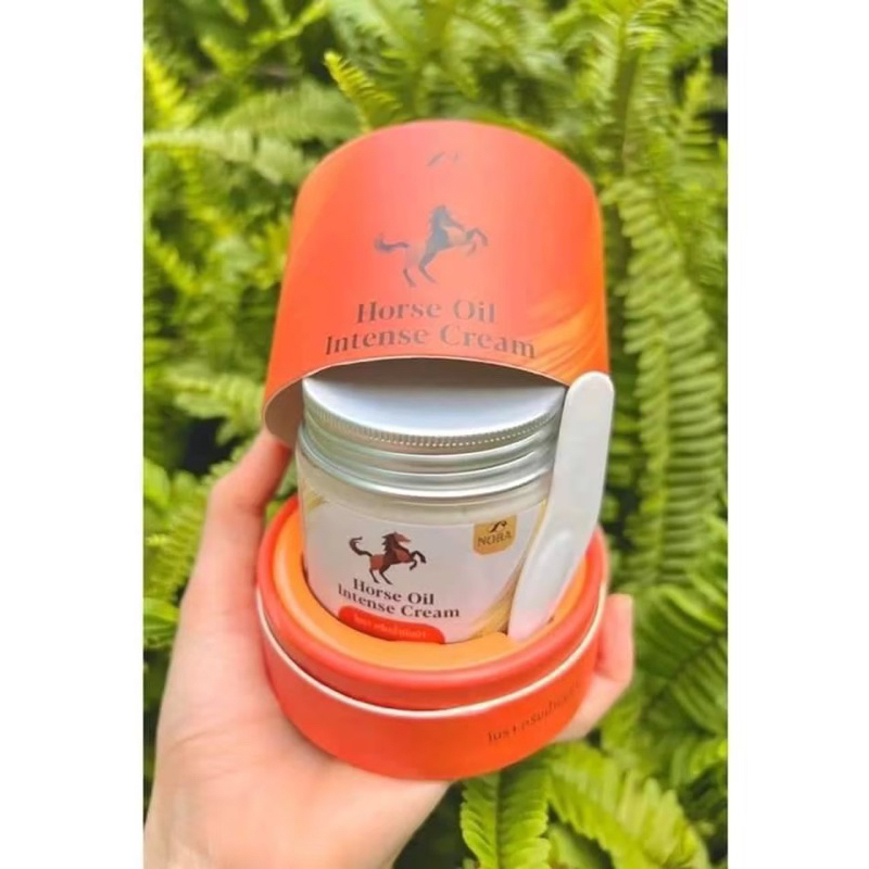 NORA HORSE OIL INTENSE FACIAL CREAM ครีมน้ำมันม้าโนร่า