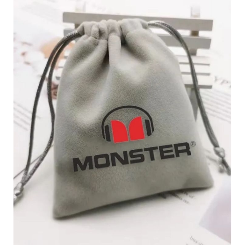 Monster Earphone Bag Compatible for Earphone Earbuds with Edifier Logo（New）