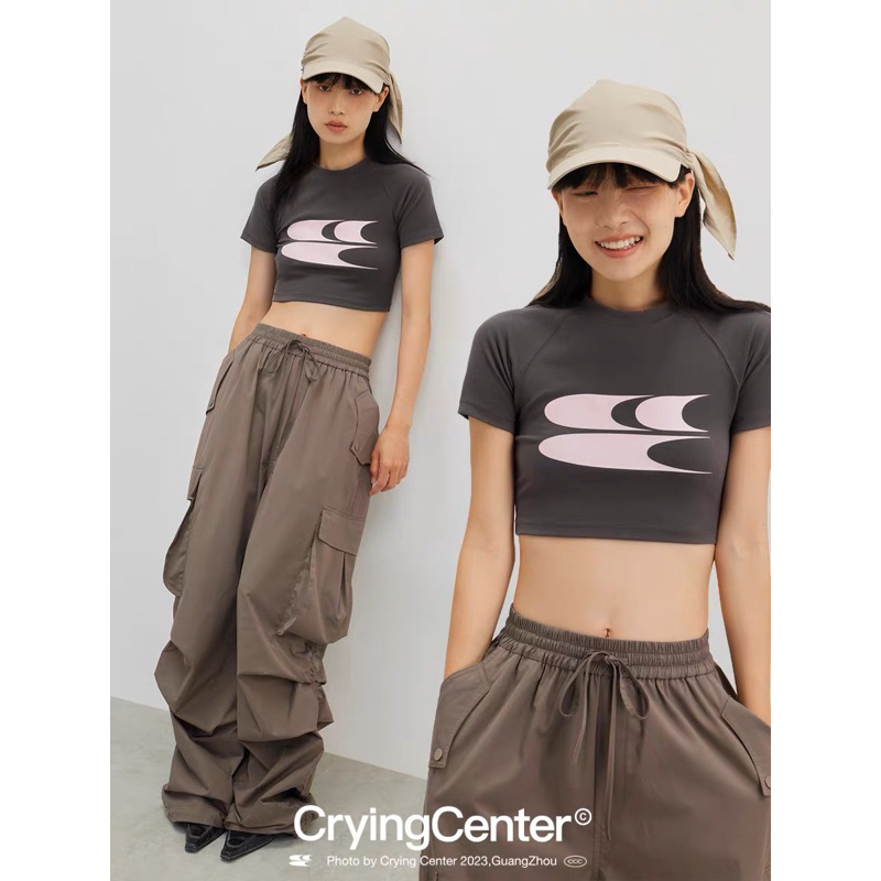 CryingCenter เสื้อครอป Baby Tee Spice Girl CCC