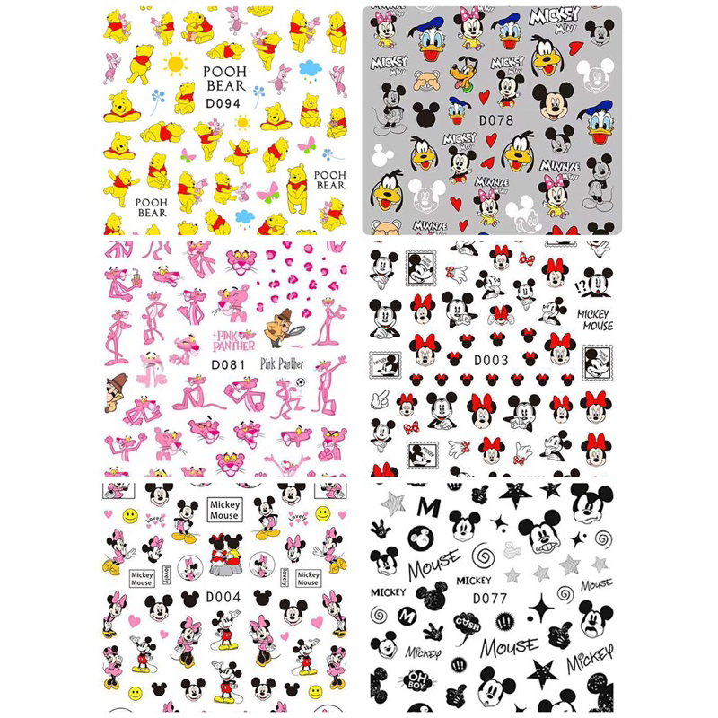 สติกเกอร์แผ่นละ 12พร้อมส่ง