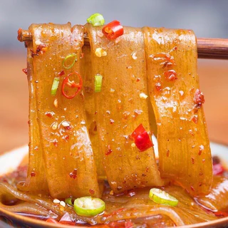 🔥เส้นมันเทศสุกี้จีน เส้นหนึบมันม่วง หนานุ่มเคี้ยวหนึบอร่อย ห่อใหญ่200g周玉琴