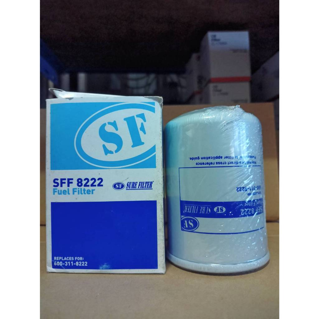 Sure Filter  SFF8222  กรองโซล่า  SFF 8222  P550410  KOMATSU  PC200LC 6003118220  6003118221  6003118