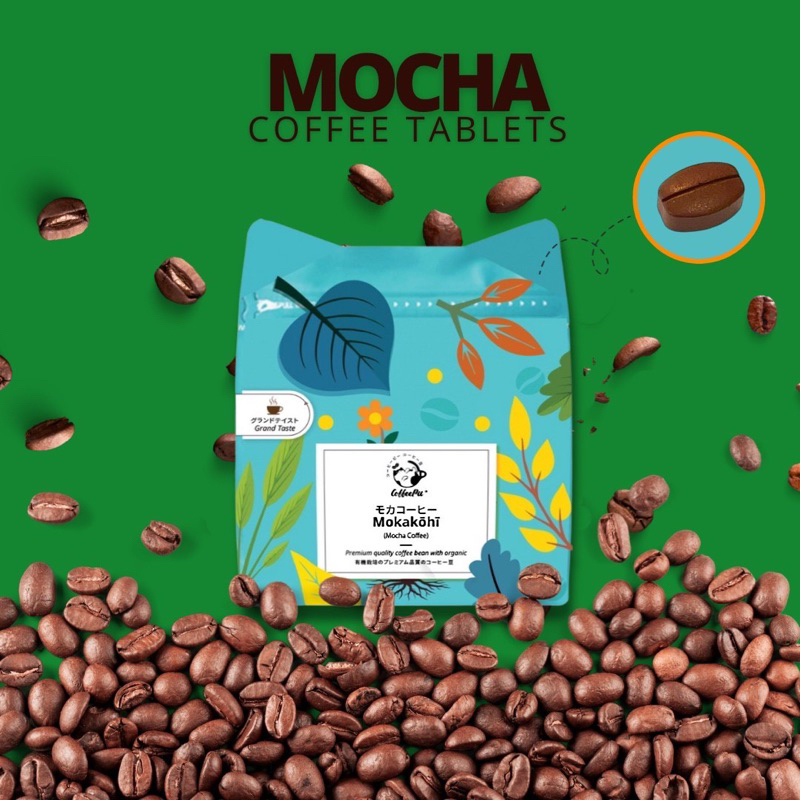 Mocha coffee candy 🇯🇵 ลูกอมกาแฟอัดเม็ดจากญี่ปุ่น น้ำตาล0% คีโตทานได้