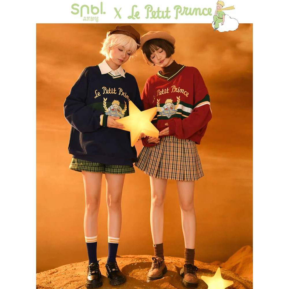 [พร้อมส่ง]Snbl x Le Petit Prince เสื้อสเวตเตอร์ เจ้าชายน้อย The Little Prince