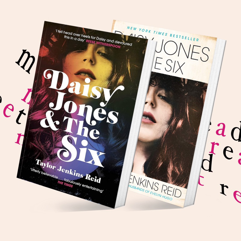 Daisy Jones & The Six by Taylor Jenkins Reid (หนังสือภาษาอังกฤษ)