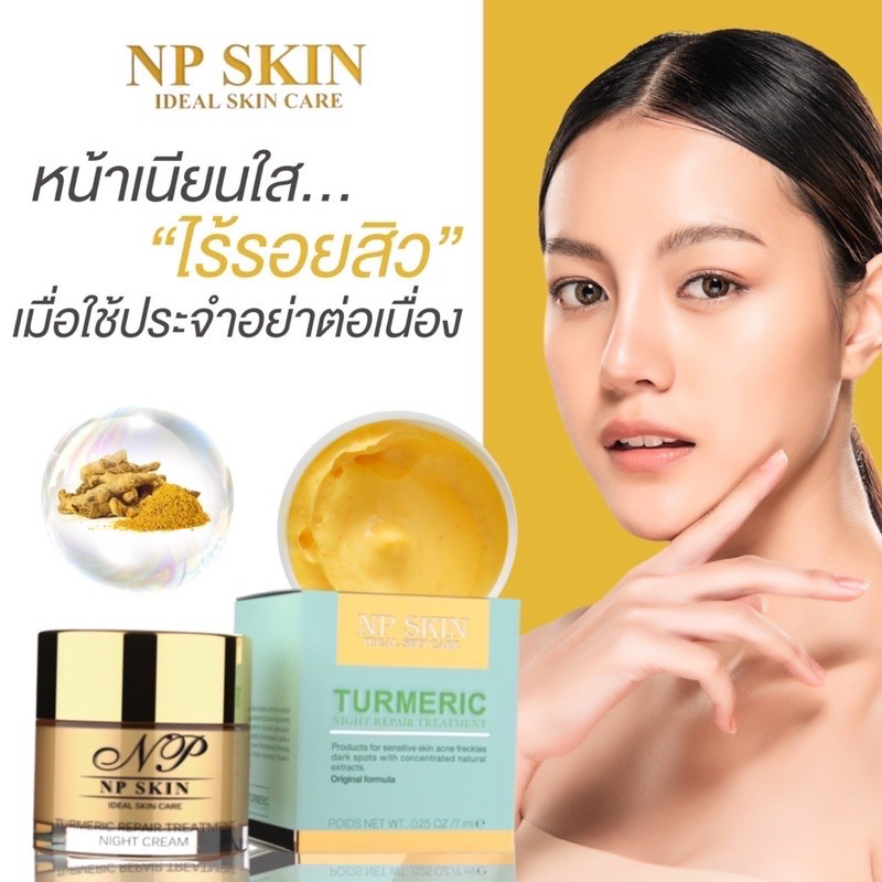 ครีมเอ็นพีไนท์ Np skin Night
