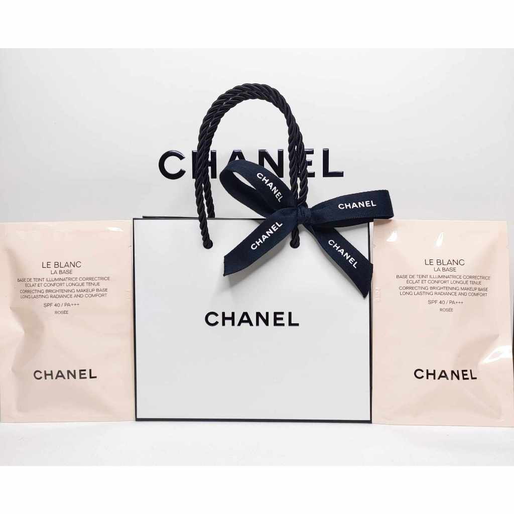 CHANEL LE BLANC LA BASE ของแท้💯 Chanel Beauty Chanel Cosmetic กระเป๋าเครื่องสำอาง Chanel