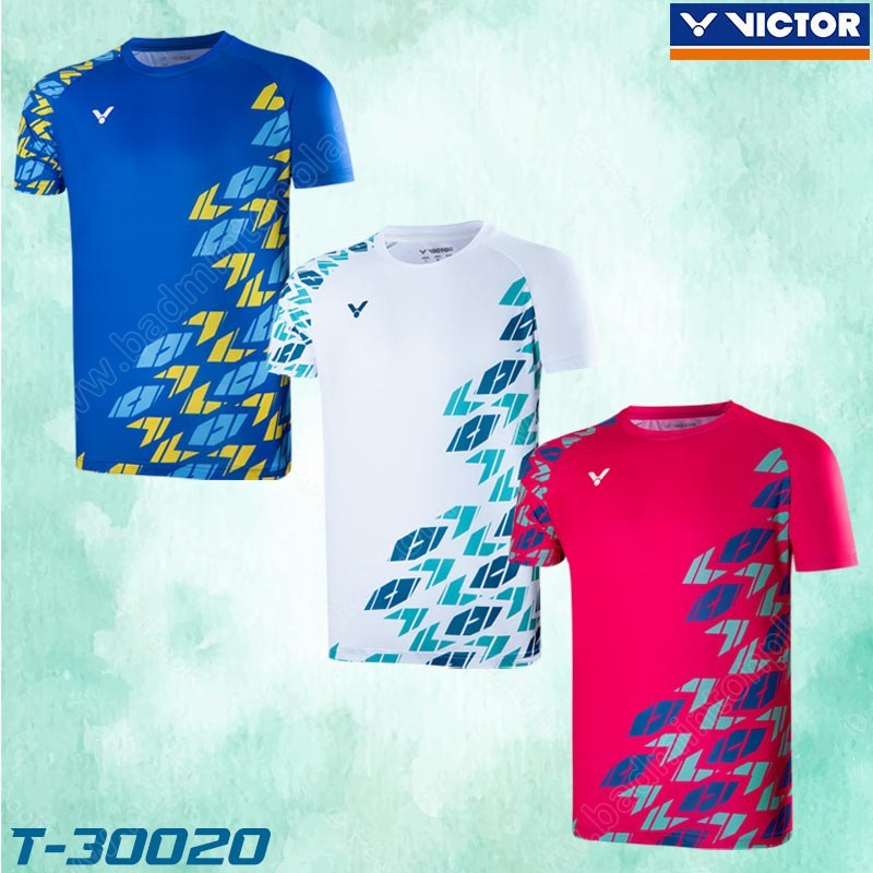 【 ของแท้ % 】 เสื้อยืดกีฬาคอกลม วิคเตอร์ T-30020 Games Series (T-30020)