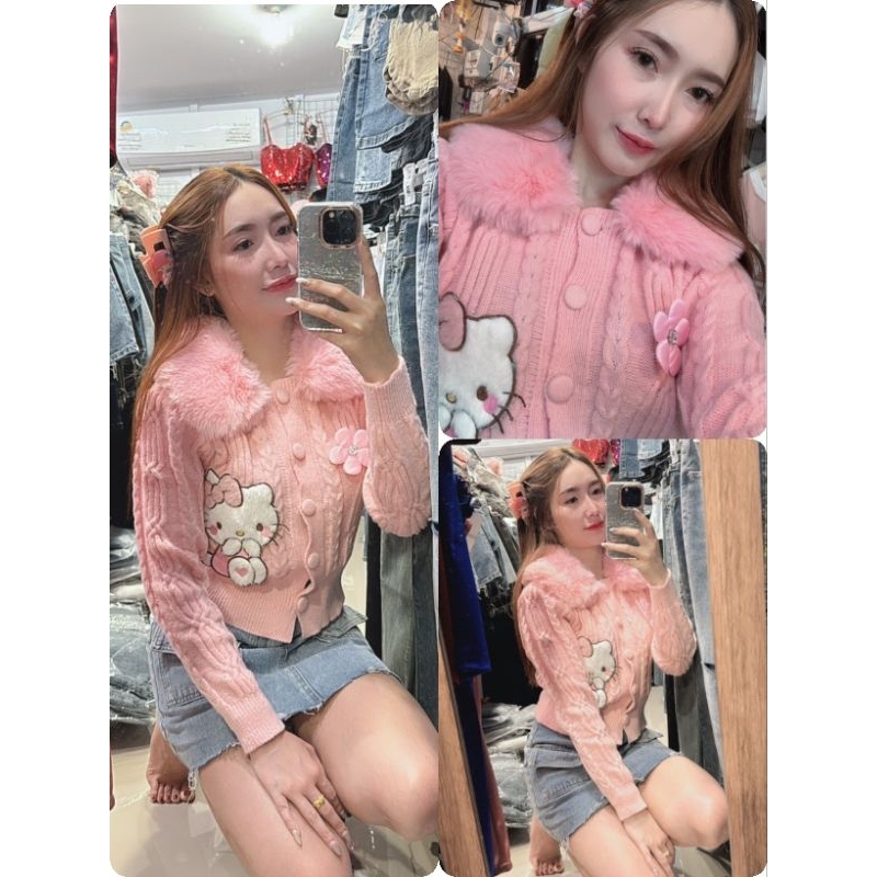 ถักเสื้อกันหนาวผู้หญิงฤดูใบไม้ร่วง
