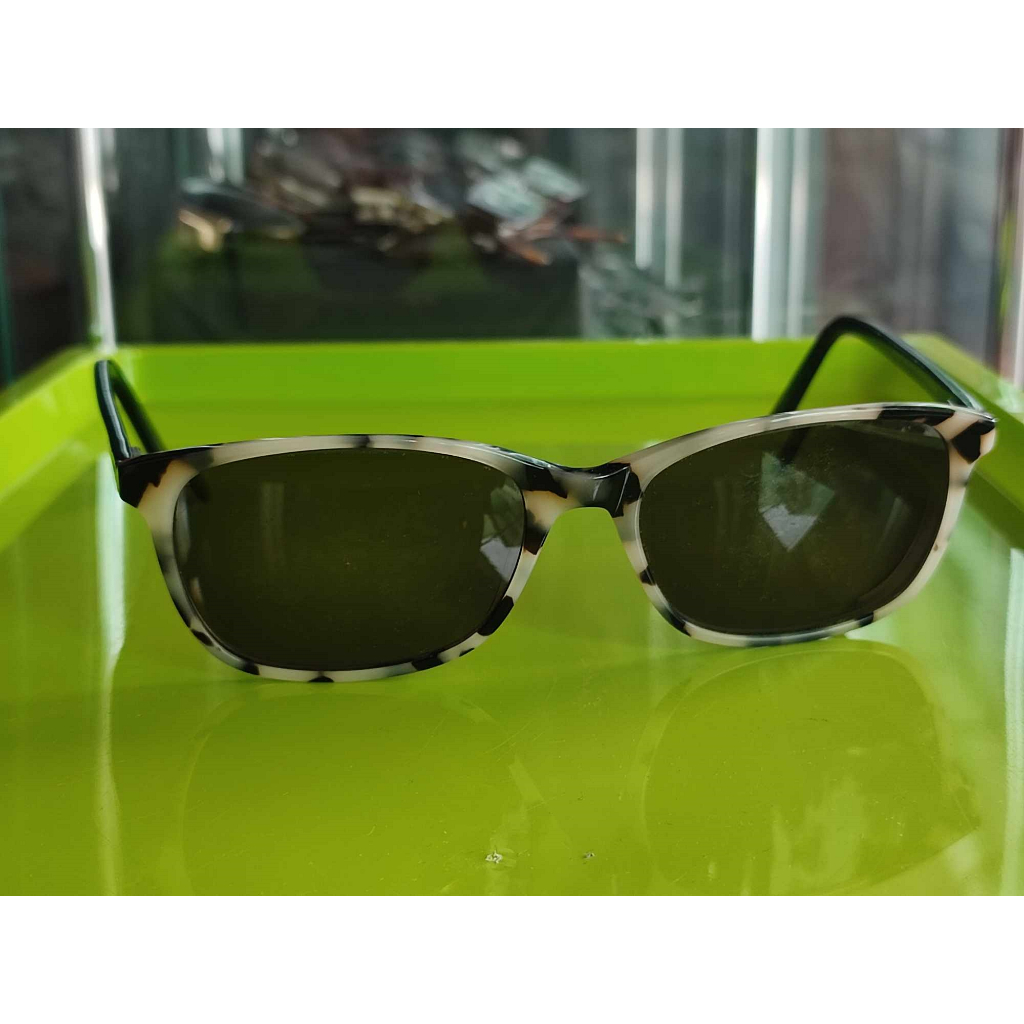 DEA DE 02038 SHE SHE BLONDE size 59-18/145 mm TORTOSIE BLACK 0657 กรอบแว่นตาของแท้มือสอง แบรนด์นี้นา
