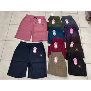 กางเกงขาสั้นผ้ายืดเกาหลีลายปักหมีเนื้อผ้ายืดตามตัวใส่สบายเอว…