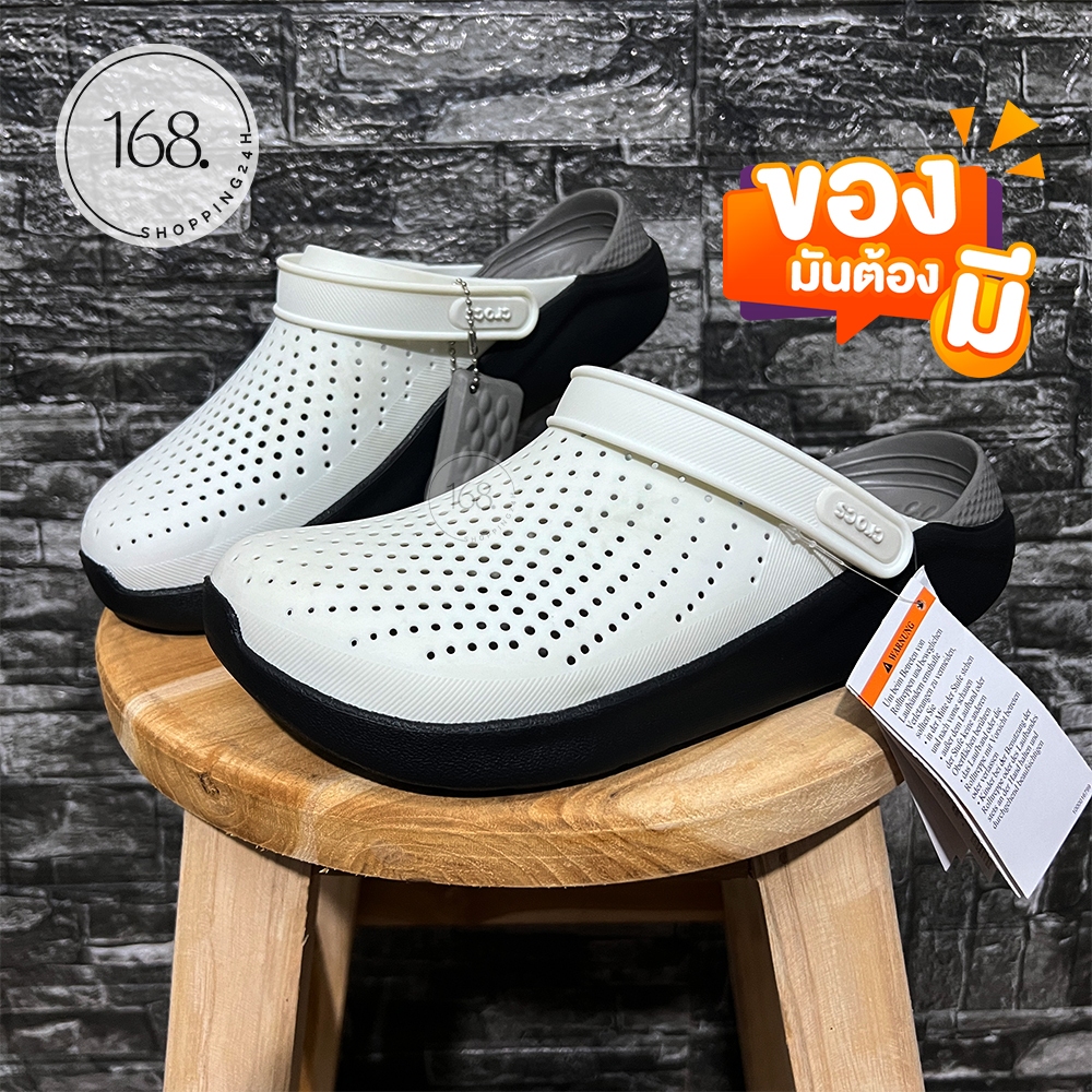 รองเท้าหัวโต crocs Literide รองเท้าแตะ เพื่อสุขภาพใส่นุ่มสบายเท้า คุ้มค่าเกินราคา!!
