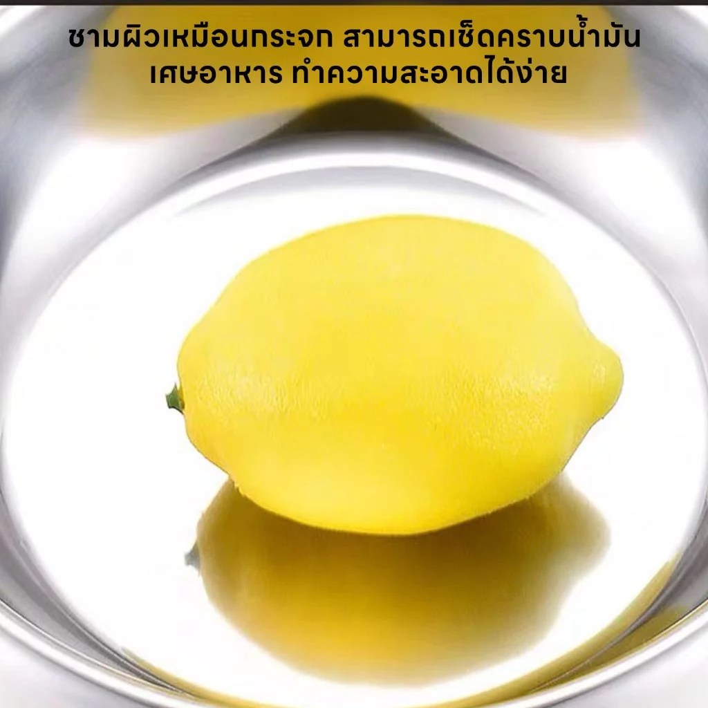 yoyopet : Pet Stainless Bowl ชามอาหารสัตว์เลี้ยง ชามแสตนเลส แมว สุนัข มีหลายขนาด สินค้าพร้อมส่ง thumbnail 6