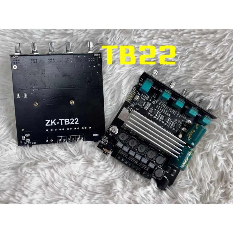 Wuzhi แอมป์จิ๋ว ZK TB22 บลูทูธ 5.0 50W*2+ 100W ซับวูฟเฟอร์บอร์ด เครื่องขยายเสียง 2ตัว*TPA3116D2 Pote