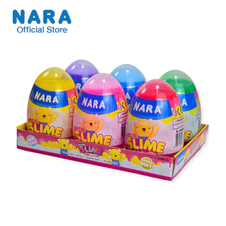 NARA Magic Slime นาราสไลม์เนื้อแน่น ไร้สารพิษ ปลอดภัยต่อเด็กๆ *ขนาดสีละ 300 กรัม* 6 สี