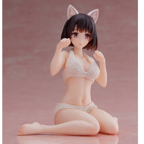 Coreful Figure Megumi Kato (Cat Roomwear Ver.)