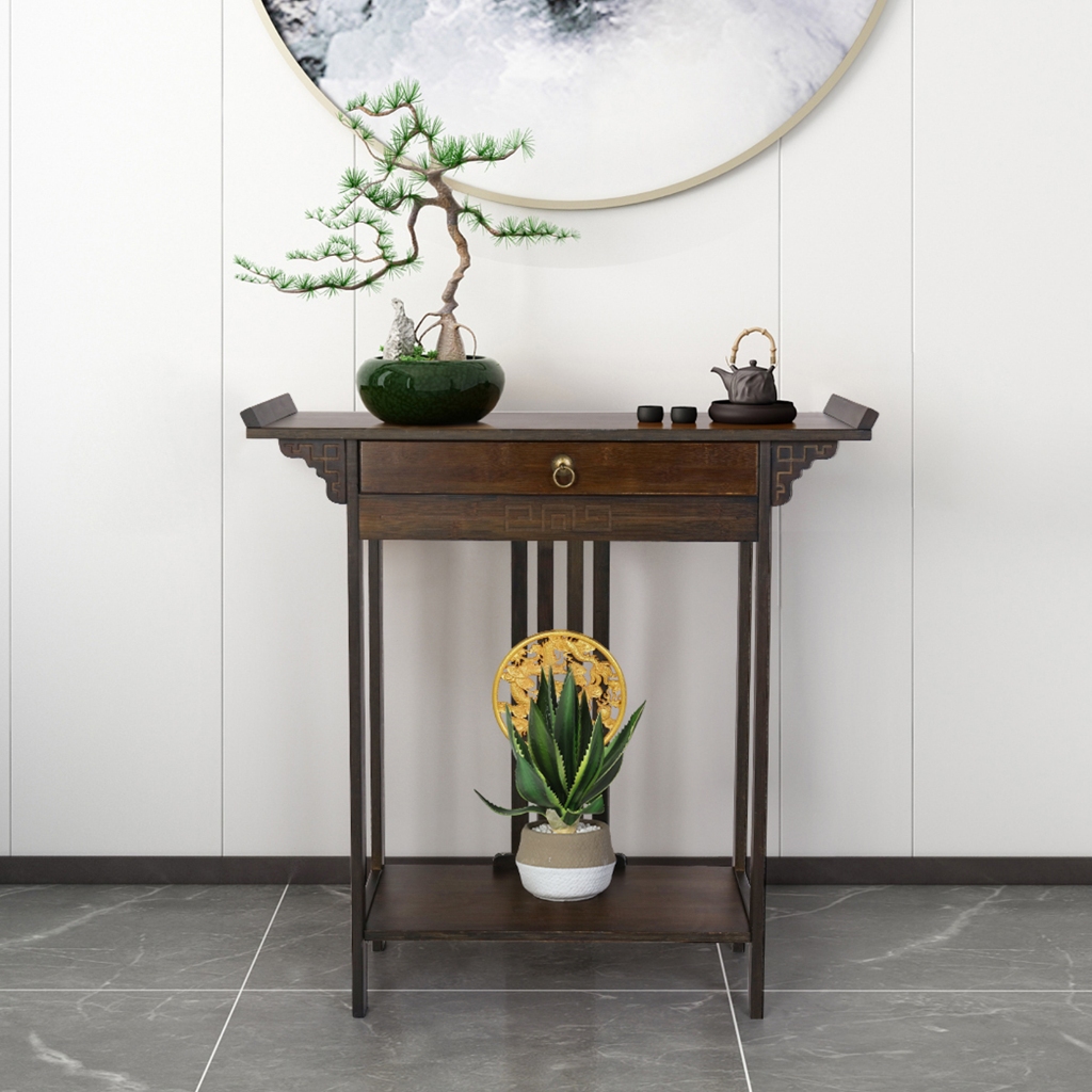 โต๊ะคอนโซล โต๊ะคอนโซลวินเทจ Wood Console Table โต๊ะคอนโซล Antique Sofa Console Table