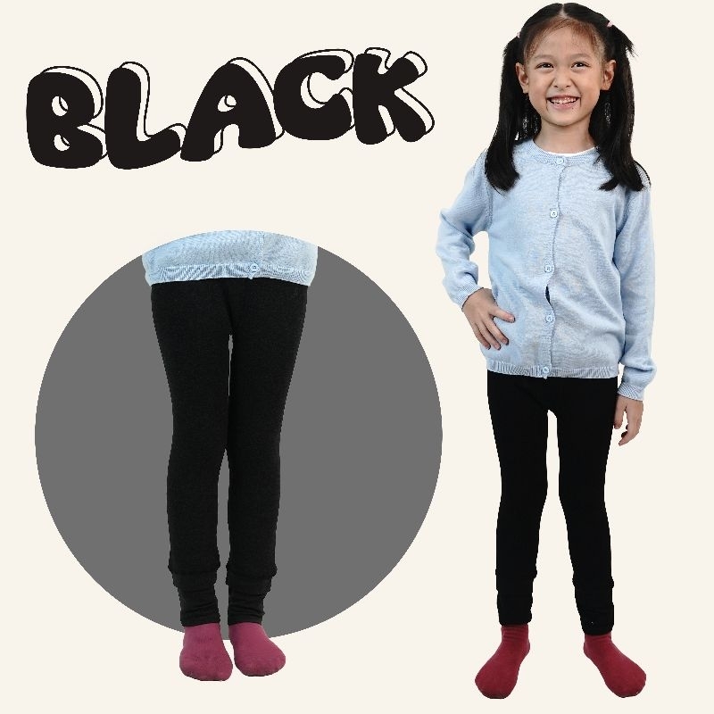 Meritkid ถุงน่องกันหนาวเด็ก สำหรับเด็กผู้หญิงอายุ 2-8ขวบ ใส่ในอุณหภูมิ0-20องศาด้านในบุขนผ้านุ่ม ยืดหยุ่นได้ดี ( LG0019 ) - รูปที่ 4