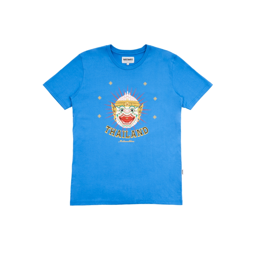 MAHANAKHON ARTISTRY HANUMAN T-SHIRT BLUE