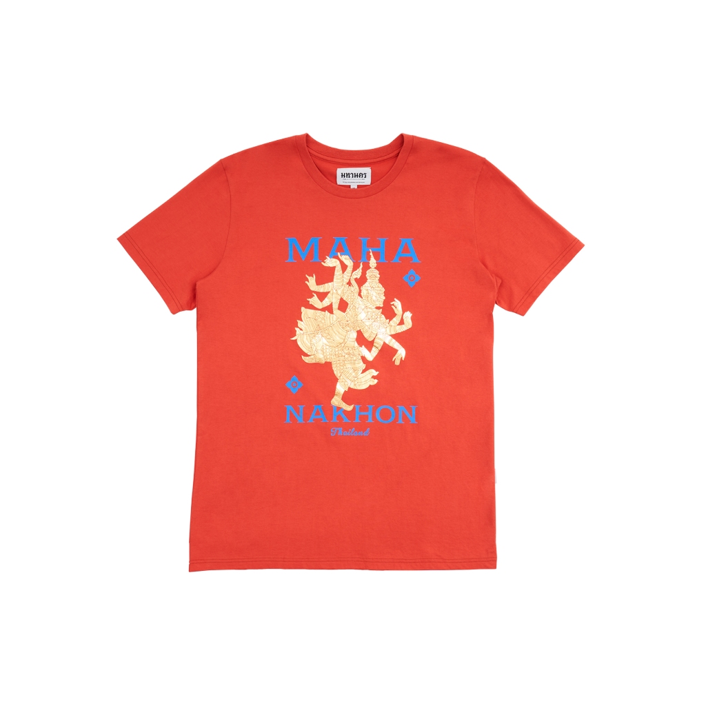 MAHANAKHON TOSSAKAN STYLE T-SHIRT ORANGE